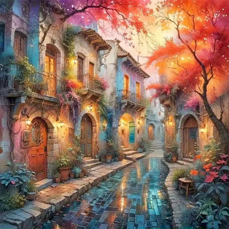 RUOPOTY 5d Elmas Boyama Duvar  - Resin Art Wallpaper incelemesi ve fiyatı