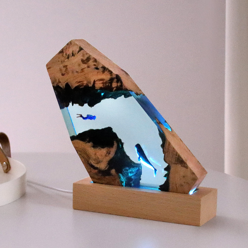 Yeni Sualtı Mağarası Balina Da - Resin Art Wedding Gift incelemesi ve fiyatı