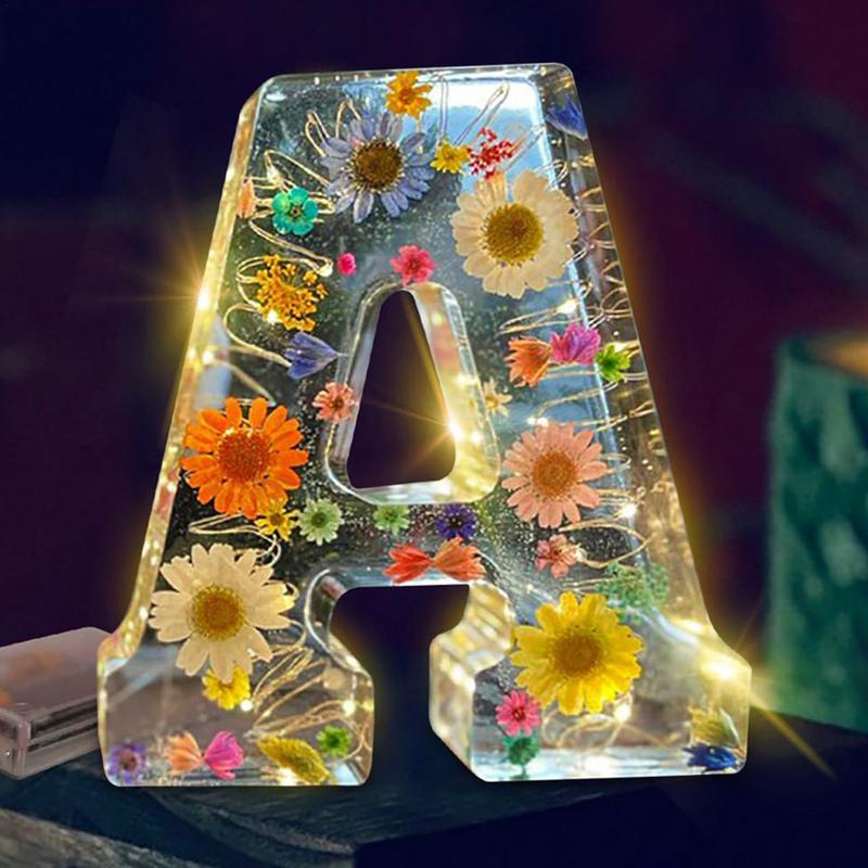 Çiçek 26 Harfler Gece Işıkları - Resin Art Alphabet incelemesi ve fiyatı